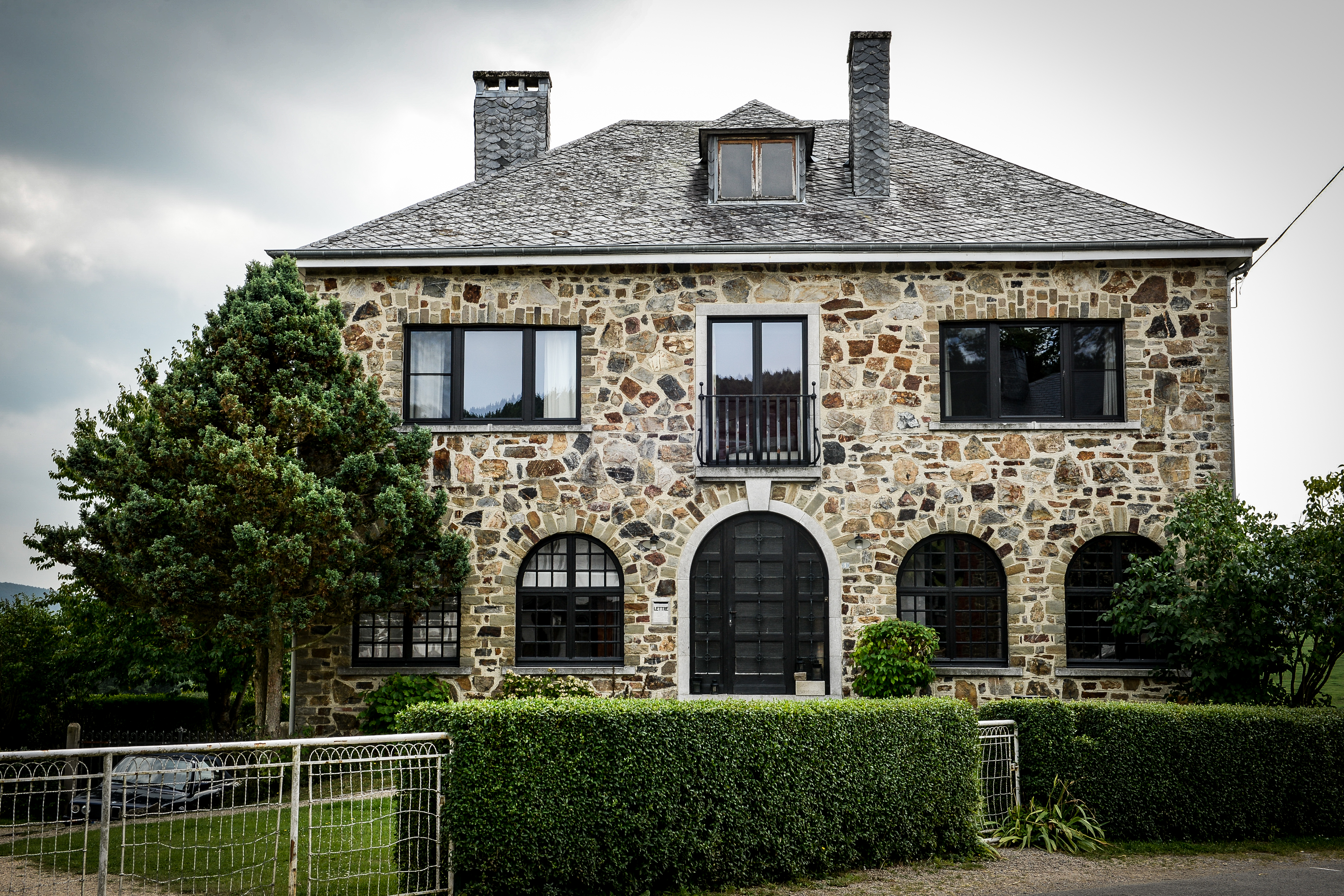 les arondes maison de vacances vue façade avant